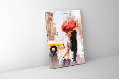 NYC KISS - Wall art decor-Fine Art Canvas-2