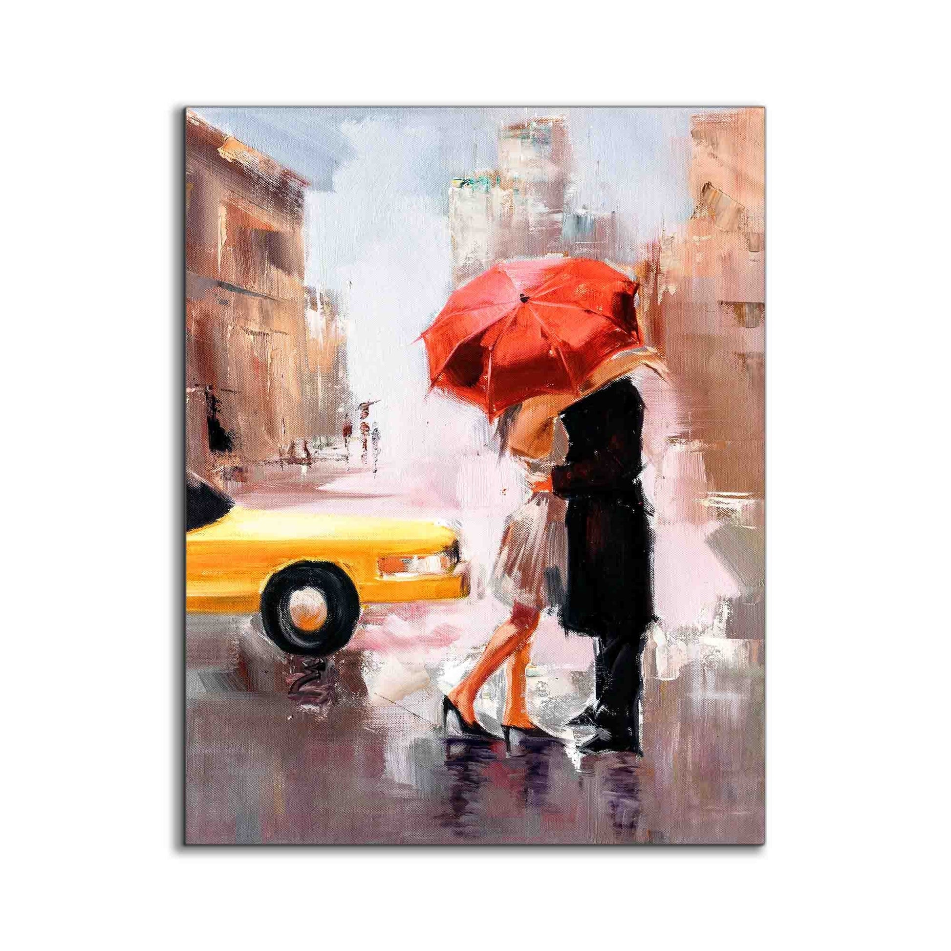 NYC KISS - Wall art decor-Fine Art Canvas-0