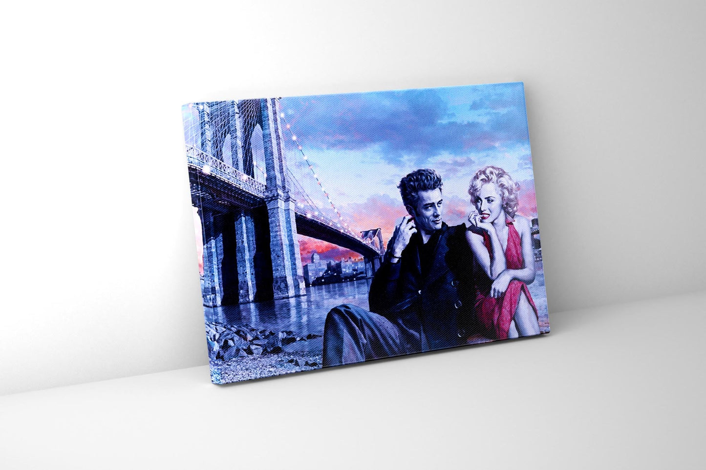 James Dean & Marilyn Monroe Wall Art – Hollywood Icons