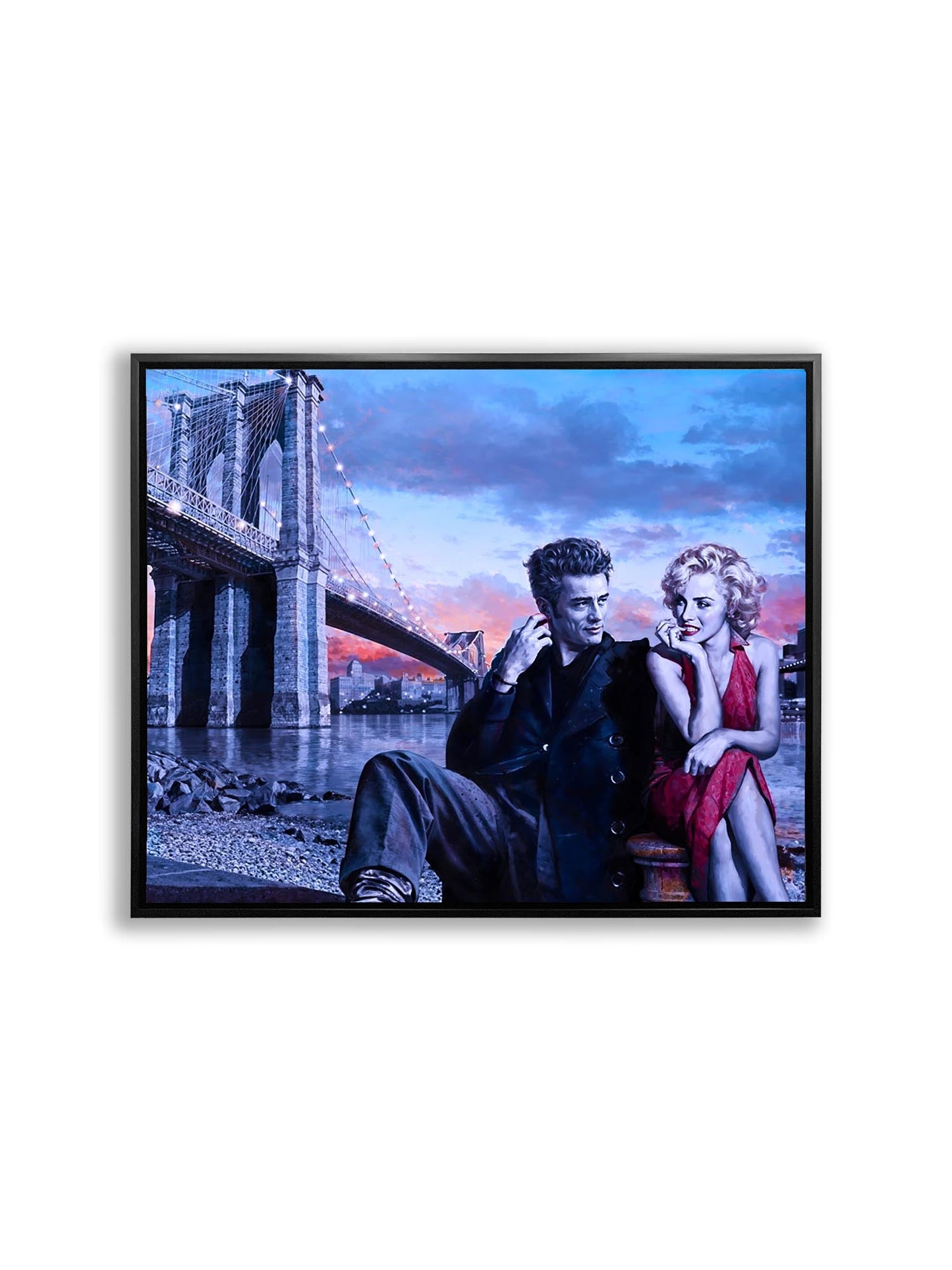 James Dean & Marilyn Monroe Wall Art – Hollywood Icons