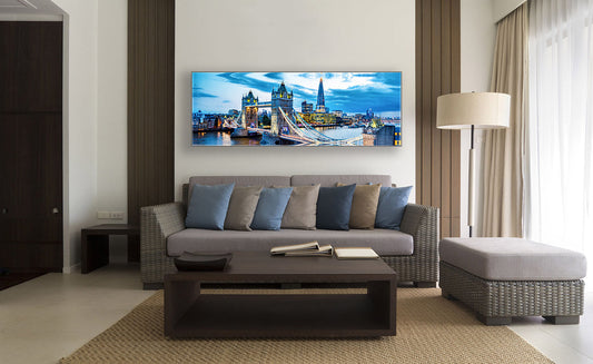 Wall Art-London Skyline on Canvas-Printed Artwork-3