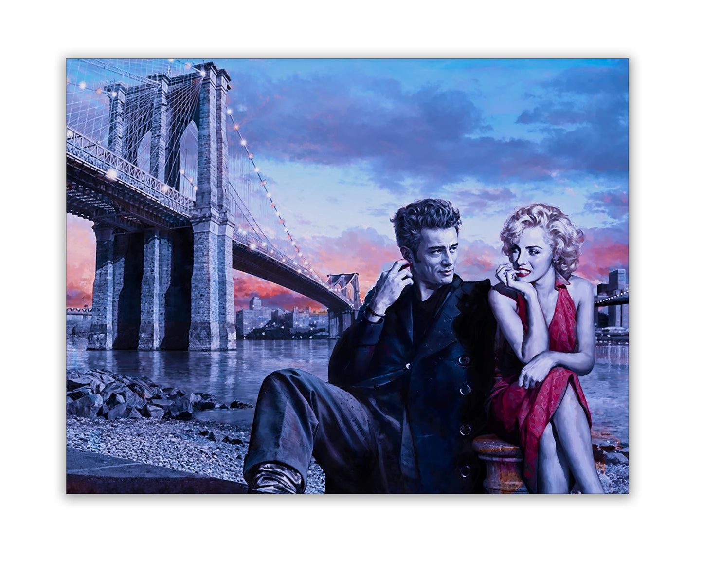 James Dean & Marilyn Monroe Wall Art – Hollywood Icons