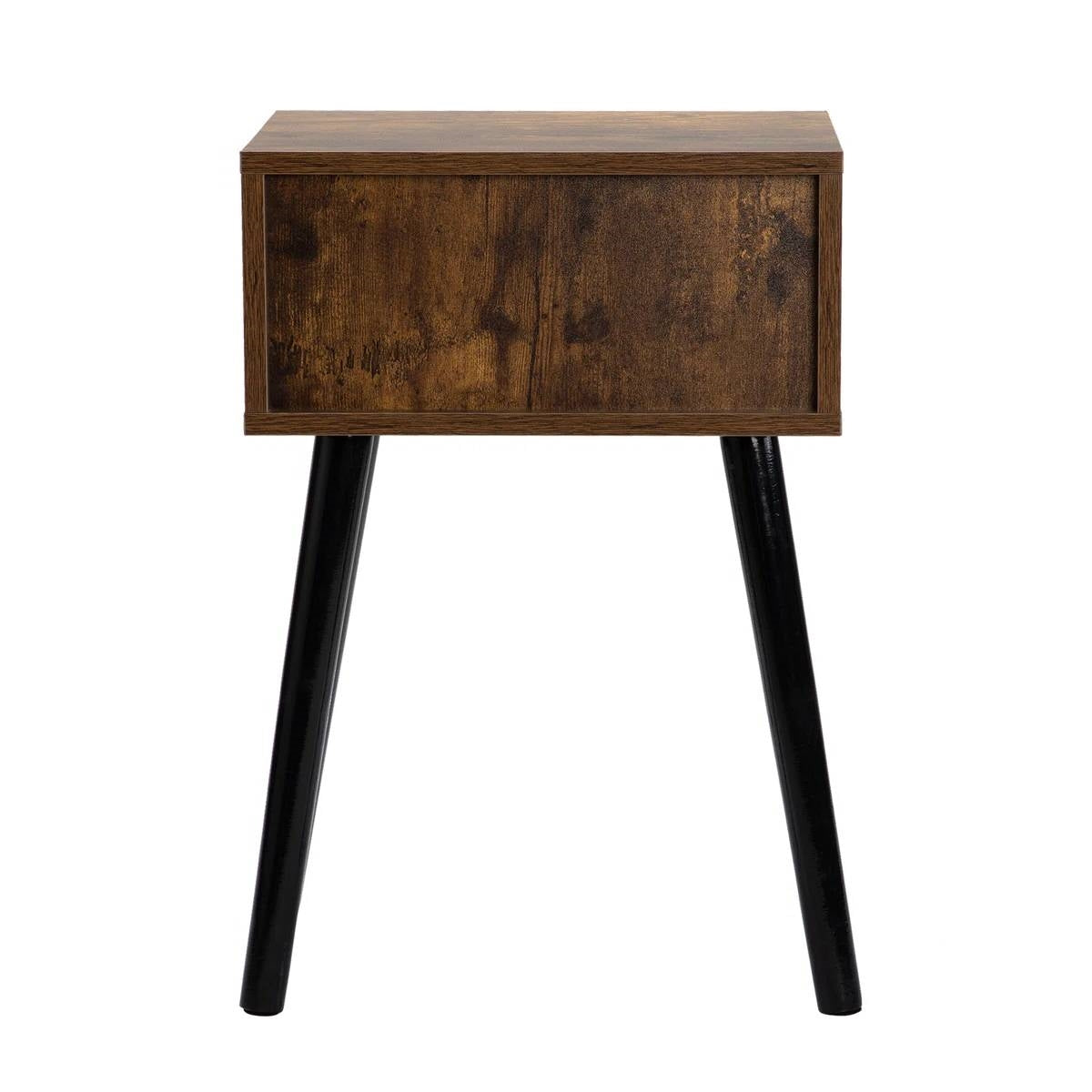 Modern Farmhouse Nightstand Set – Mid-Century End Tables