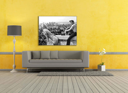 Marilyn and Elvis Wall Art Canvas – Hollywood Glamour Décor